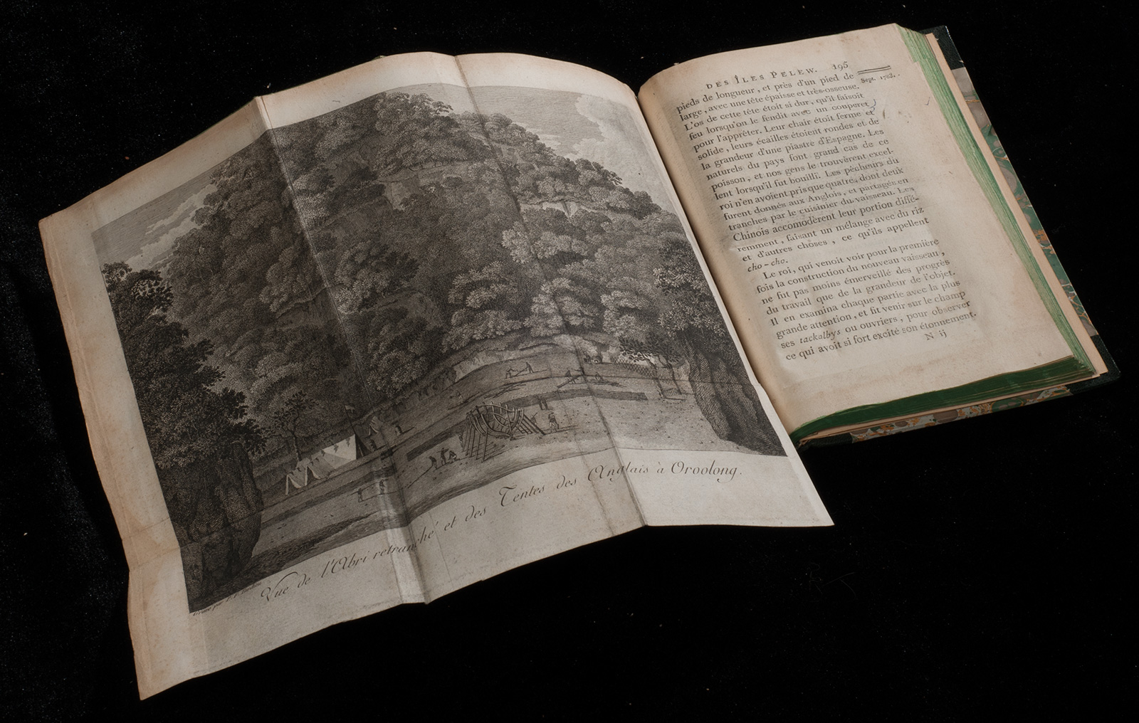 , Antique Book-EXPLORATION, SHIPWRECK-Relation des Iles de Pelew-Keate-1788, Pictura Antique Prints