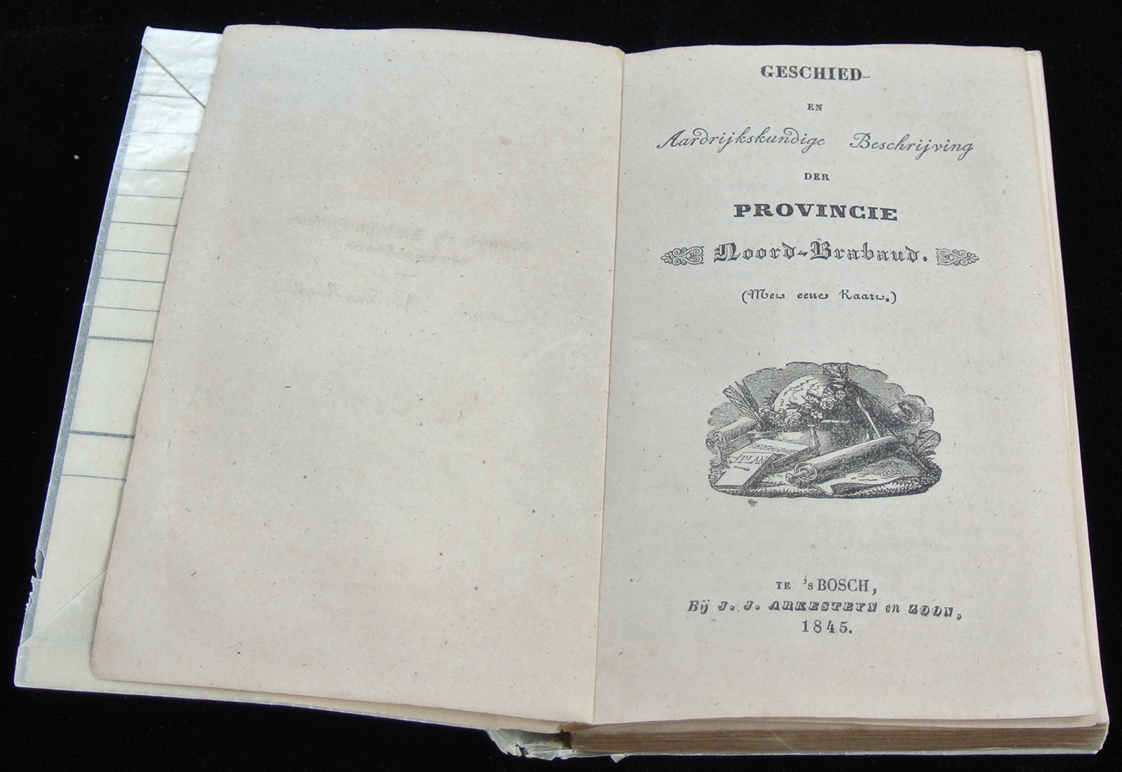 , Antique Book-MEIERIJ DEN BOSCH-‘S-HERTOGENBOSCH-HISTORY-Hanewinkel-1803, Pictura Antique Prints