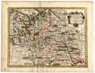 Antique Map-DUCHY OF MOSCOW-WHITE RUSSIA-de Missy-de Leth-1749