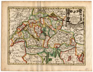 Antique Map-SWITZERLAND-LA SUISSE-de Missy-de Leth-1749