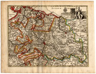 Antique Map-BISDOM OF UTRECHT-de Missy-de Leth-1749