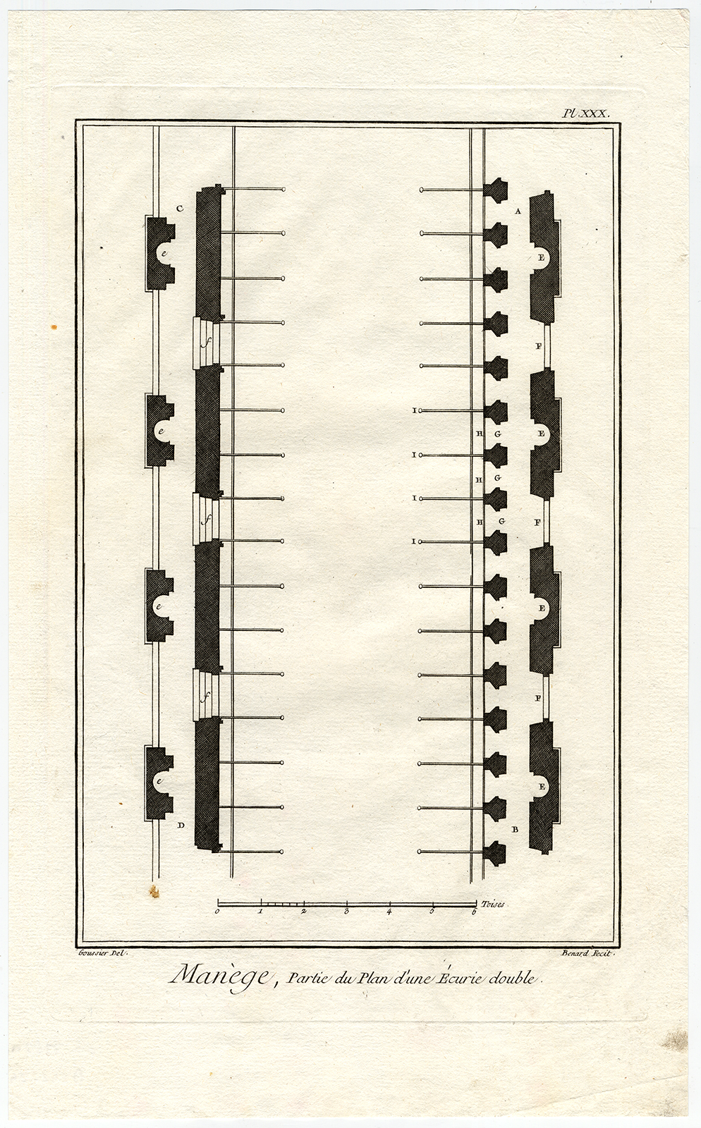 , 4 Antique Prints-DRESSAGE-HORSE TACK-EQUESTRIAN SPORT-XXX-XXXIII-Diderot-1751, Pictura Antique Prints