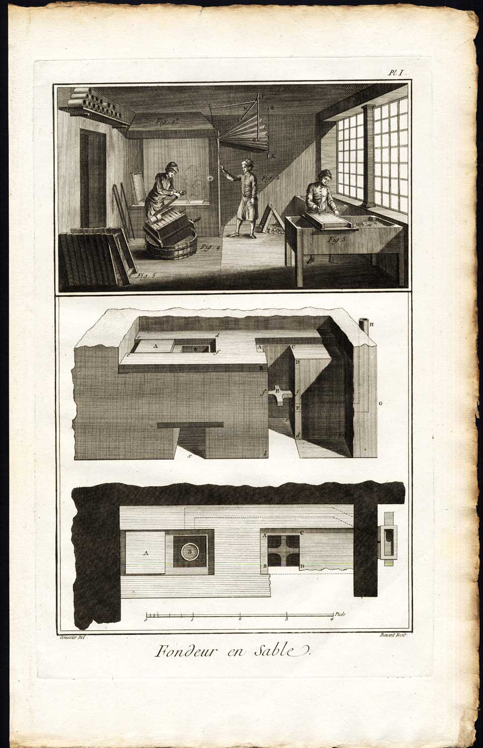 Bb010090 416x645 6 Antique Prints-CASTING IN SAND-GOLD-SILVER-COPPER-Diderot-Benard-1751