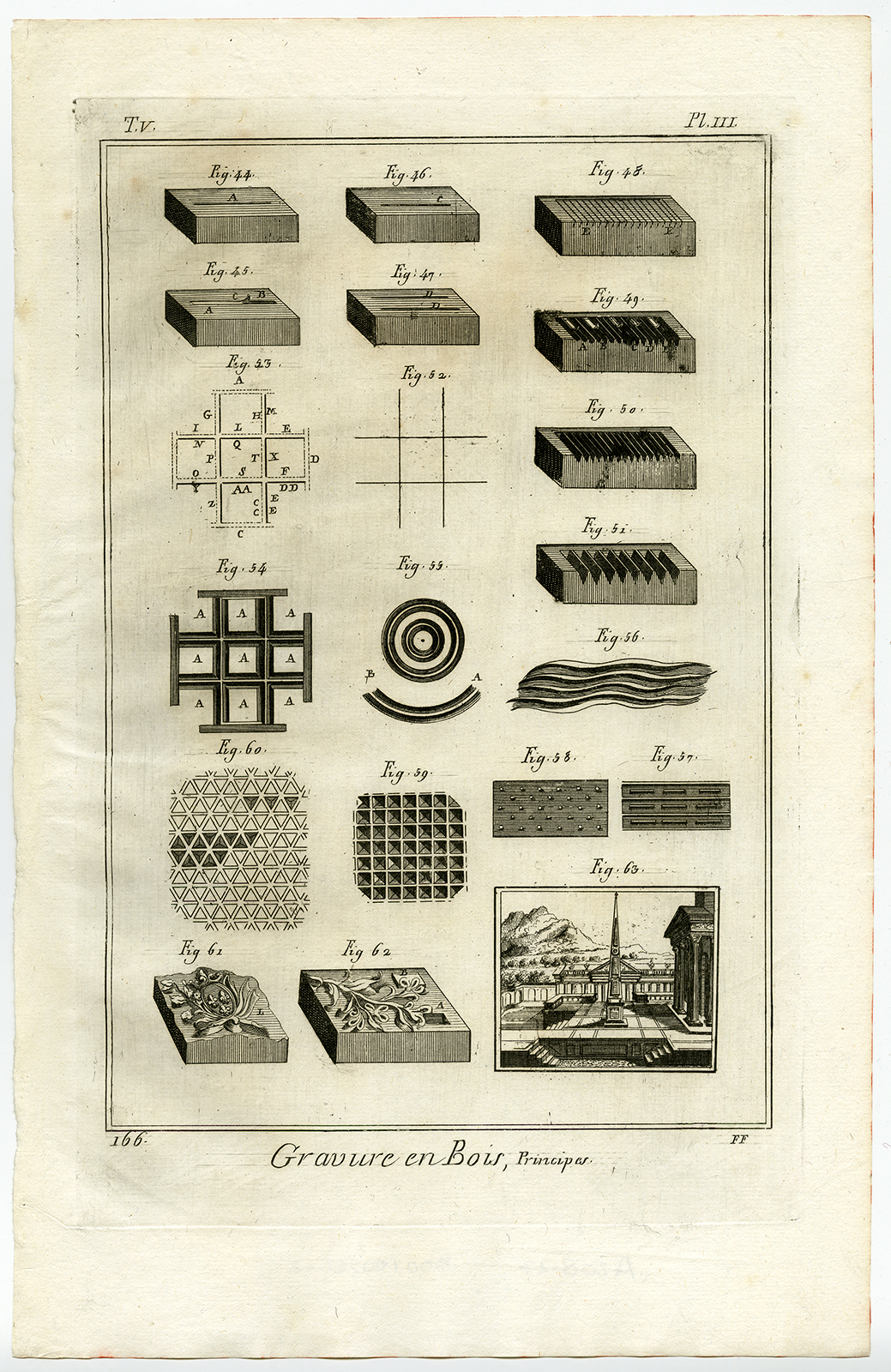 , 3 Antique Prints-WOODBLOCK ENGRAVING-WOODCUT-TOOLS-Diderot-Defehrt-1751, Pictura Antique Prints