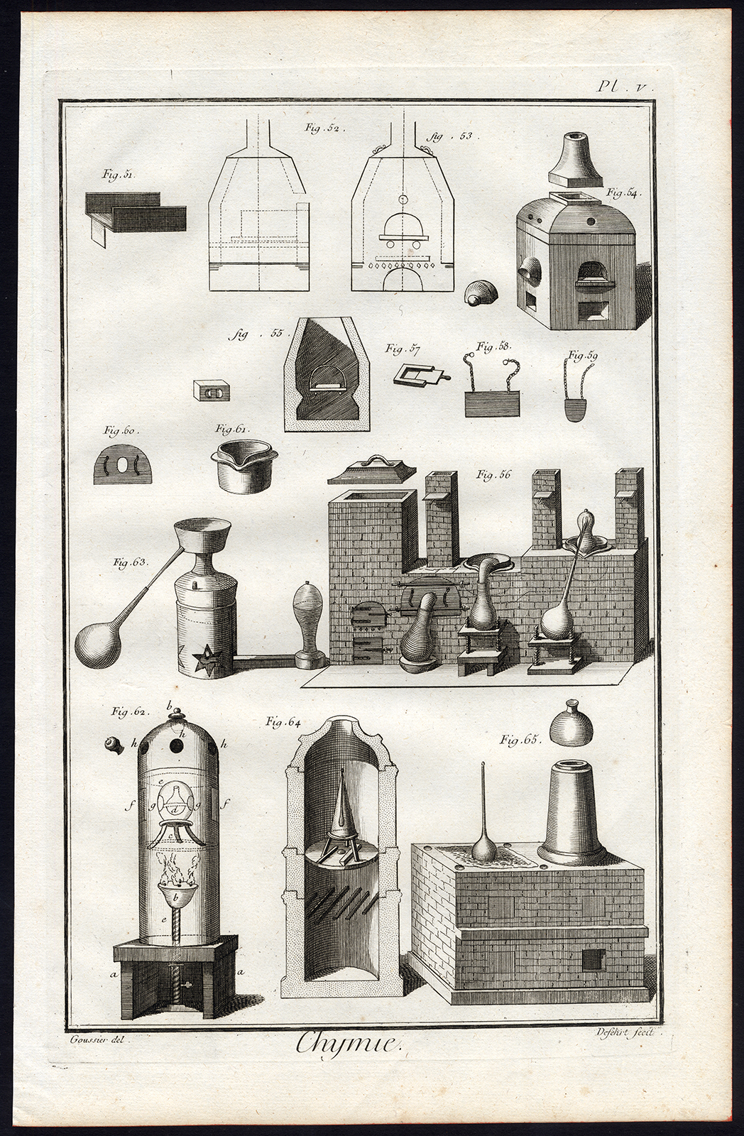 , 24 Antique Prints-CHEMISTRY-CHYMIE-NATURAL SCIENCE-Diderot-Prevost-1751, Pictura Antique Prints