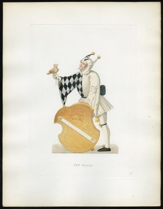 Antique Print-JESTER-OWL-SWITSERLAND-Duplessis-1867