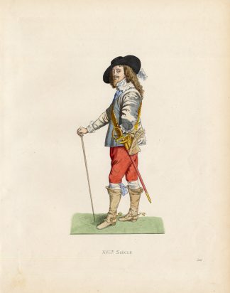Antique Print-KING CHARLES I-ENGLAND-Duplessis-1867