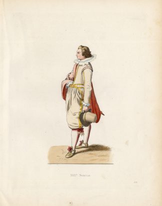Antique Print-YOUNG NOBLE-NETHERLANDS-Duplessis-1867
