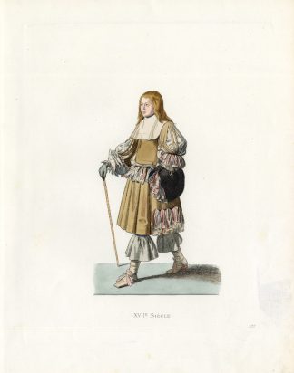 Antique Print-YOUNG TEEN-NETHERLANDS-Duplessis-1867