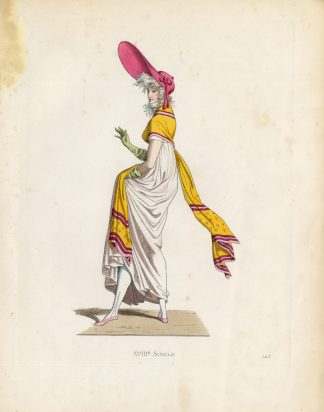 Antique Print-WONDERFUL-LADY-FRANCE-Duplessis-1867