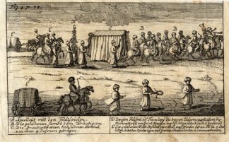 Antique Print-TURKEY-WEDDING-HORSE-COSTUME-Calvor-1705