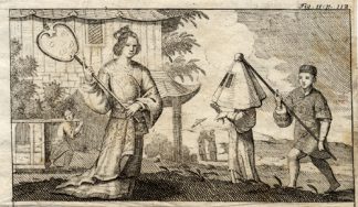 Antique Print-JAPAN-COSTUME-ASIA-Calvor-1705