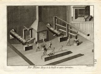 3 Antique Prints-TINNING-TIN-WHITESMITH-Panckoucke-1784