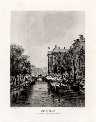 Antique Print-AMSTERDAM-NETHERLANDS-Havard-Lalanne-1882