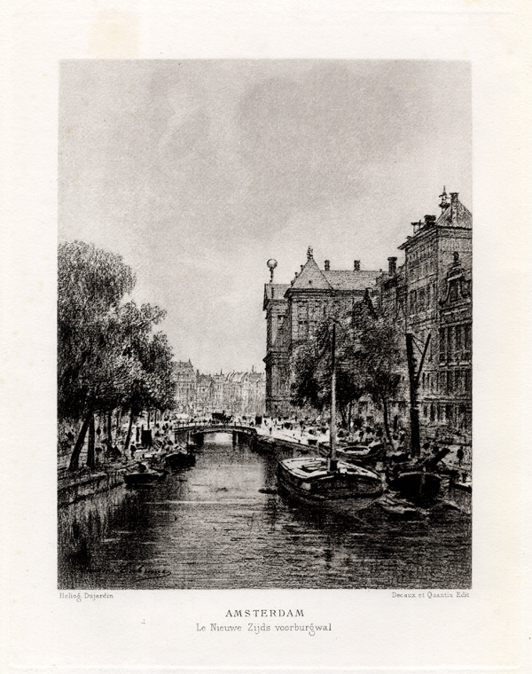, Antique Print-AMSTERDAM-NETHERLANDS-Havard-Lalanne-1882, Pictura Antique Prints