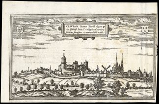 Antique Print-GERMANY-KLEVE-CLIVIAM-Braun-Hogenberg-1572