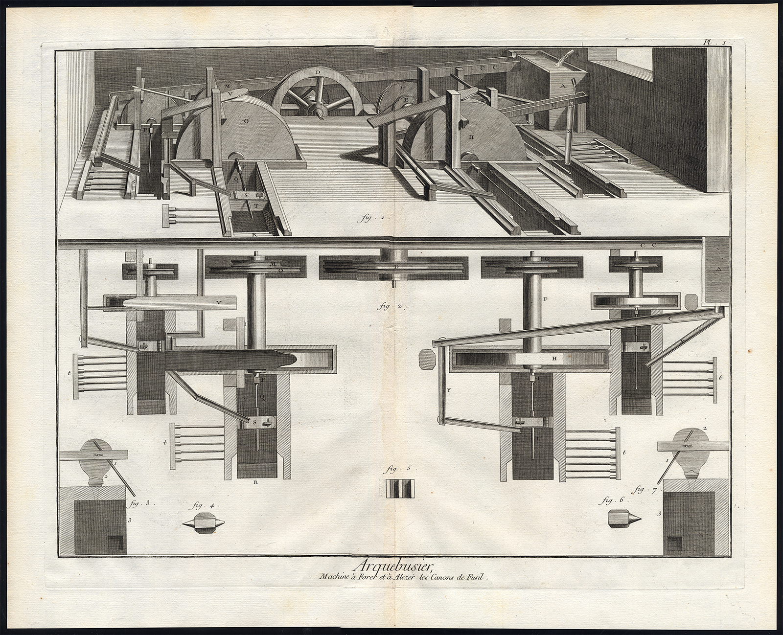Bb13920 2 416x337 6 Antique Prints-ARQUEBUS MAKING-GUN-RIFLE-FIREARM-HARQUEBUS-Diderot-1751