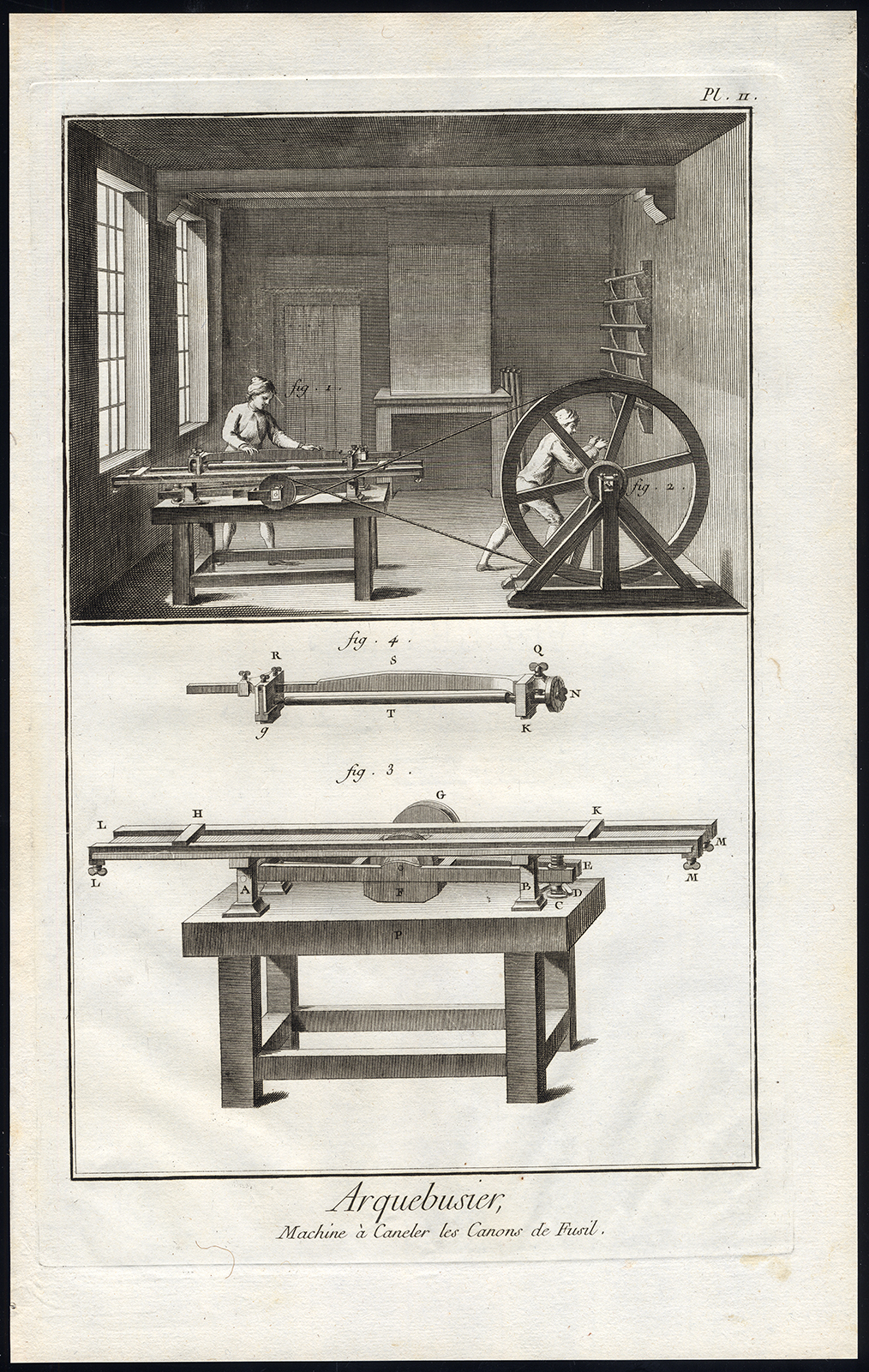 Bb13921 2 416x656 6 Antique Prints-ARQUEBUS MAKING-GUN-RIFLE-FIREARM-HARQUEBUS-Diderot-1751 - Image 2