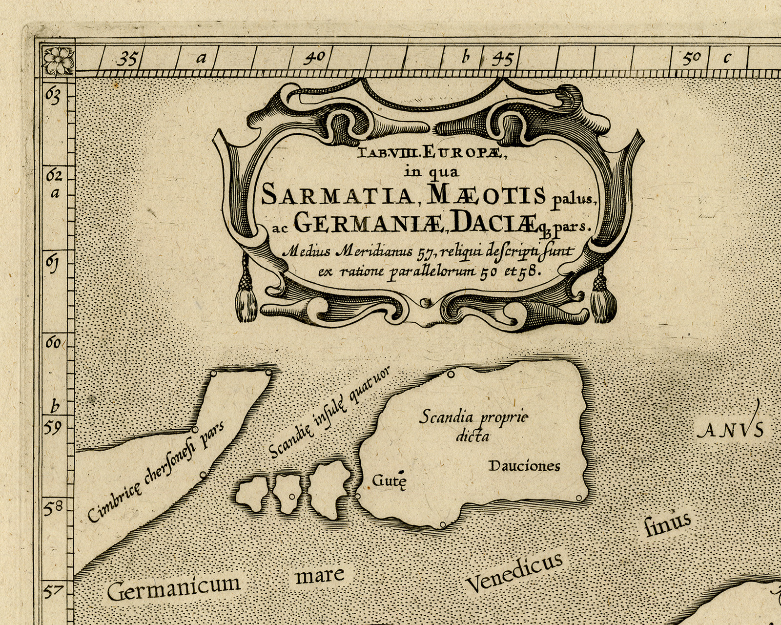 Cb2395b 416x333 Antique Print-SARMATIA-BLACK SEA-BOSPORUS-Ptolemy-Mercator-1698 - Image 3