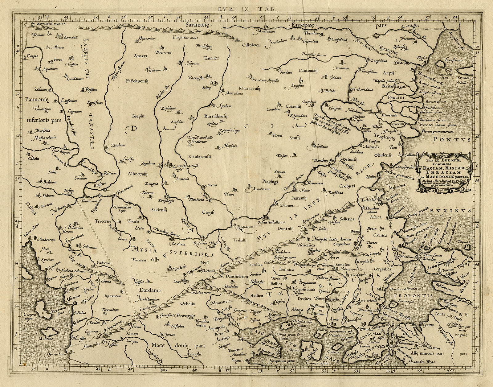 Cb2396a 416x326 Antique Print-BULGARIA-RUMANIA-DANUBE-BLACK SEA-BOSPORUS-Ptolemy-Mercator-1698