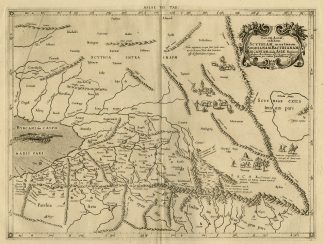 Antique Print-TURKESTAN-AFGHANISTAN-STEPPE-NOMADS-Ptolemy-Mercator-1698