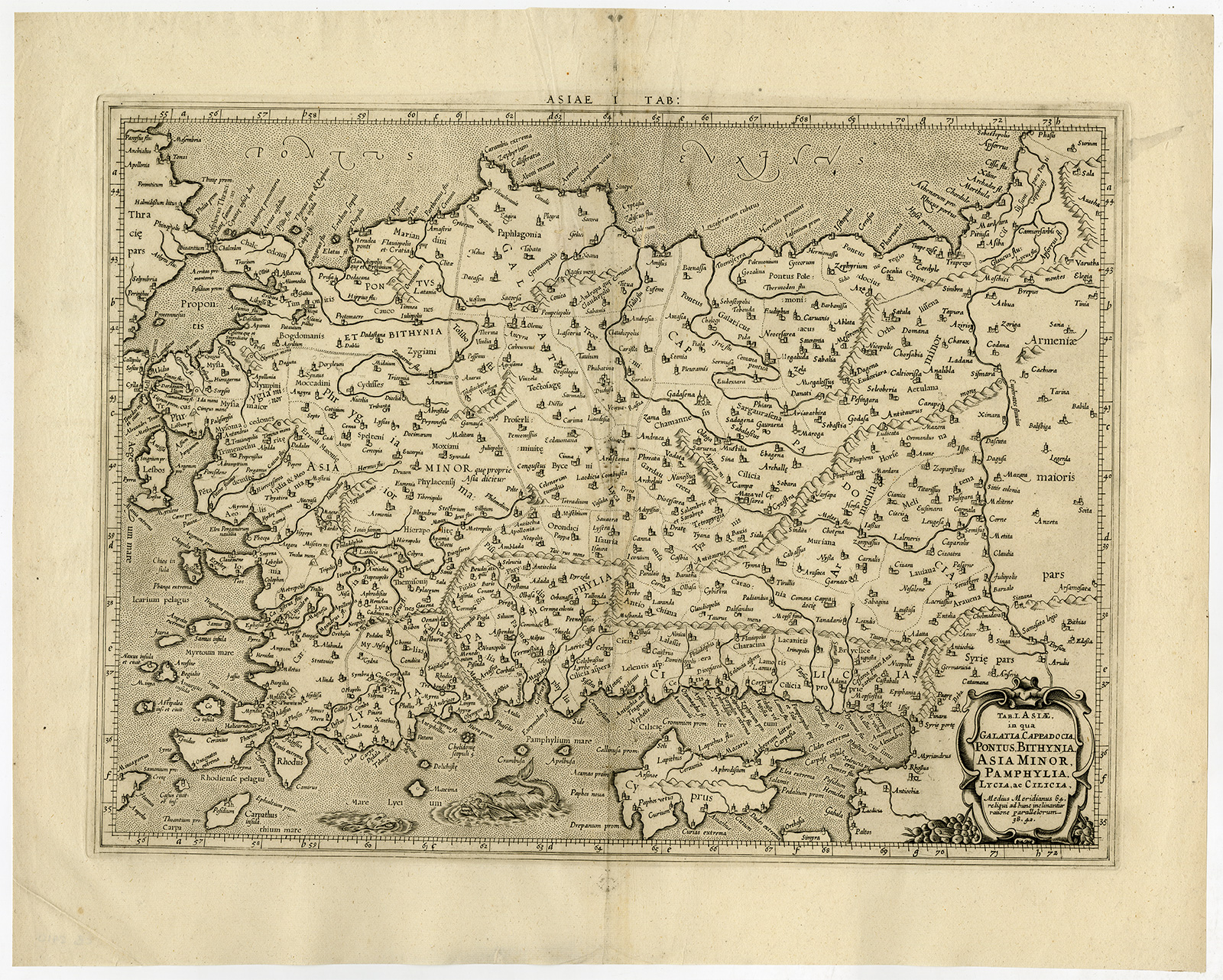 Cb2410 416x333 Antique Print-TURKEY-CYPRUS-ASIA MINOR-Ptolemy-Mercator-1698 - Image 2