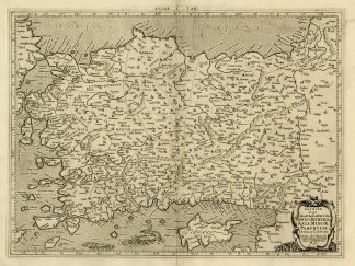 Antique Print-TURKEY-CYPRUS-ASIA MINOR-Ptolemy-Mercator-1698