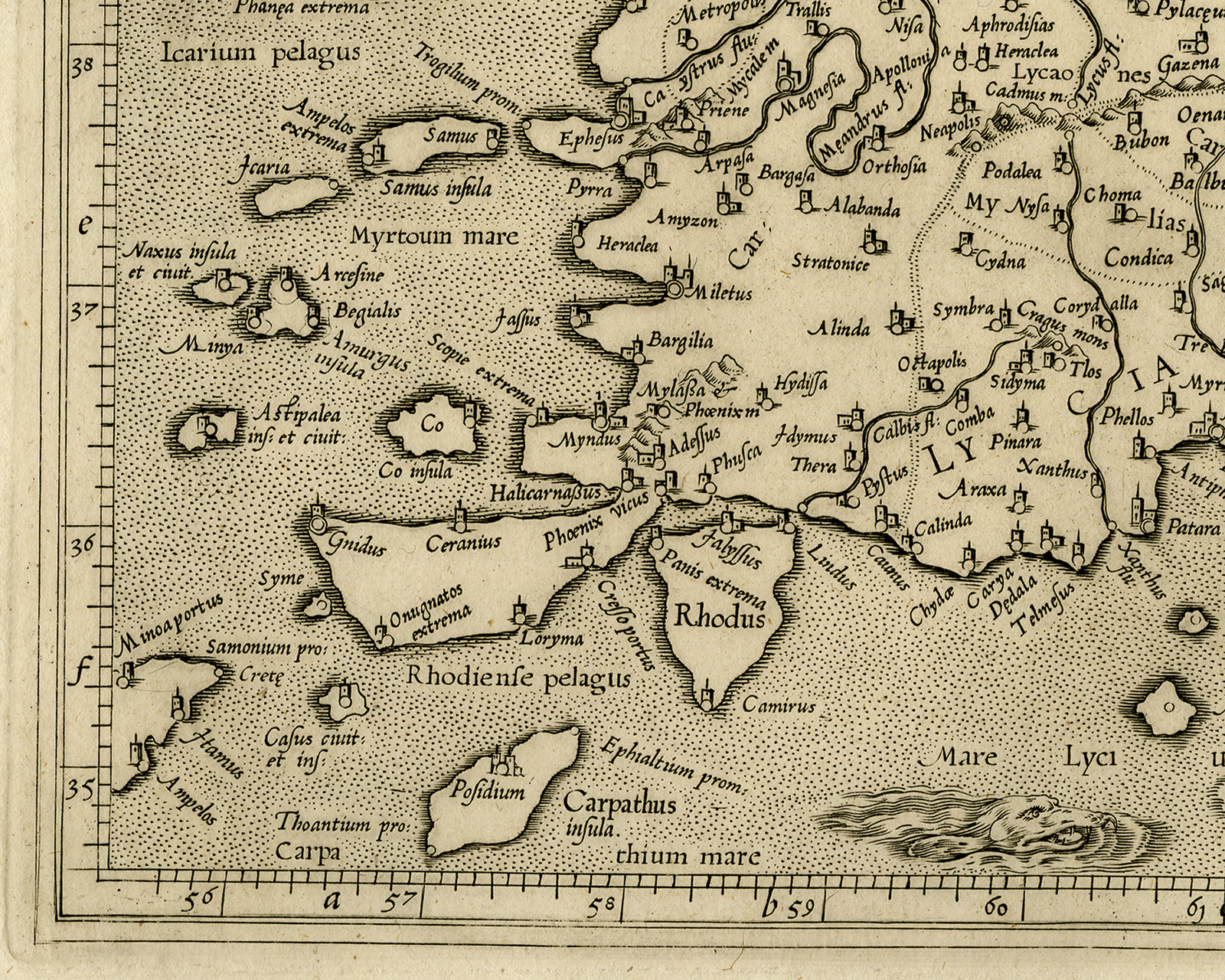 Cb2410d 416x333 Antique Print-TURKEY-CYPRUS-ASIA MINOR-Ptolemy-Mercator-1698 - Image 5