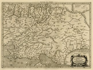 Antique Print-INDIA-INDUS-GANGES-ASIA-Ptolemy-Mercator-1698