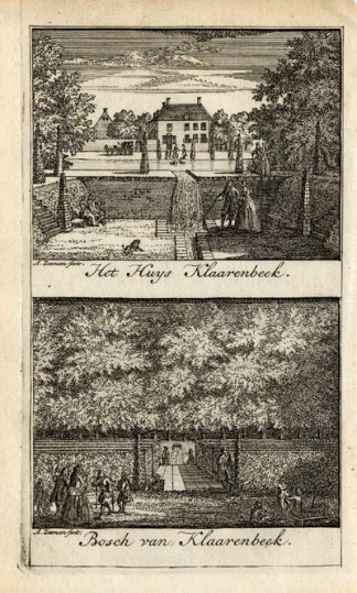 Antique Print-KLARENBEEK-ARNHEM-NETHERLANDS-Zeeman-1730