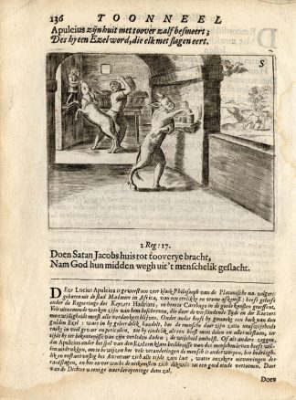 Antique Print-APULEIUS-DONKEY- Vondel-1661
