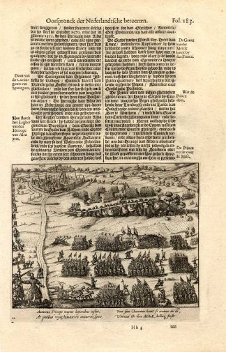 Antique Prints-MAASTRICHT-WILLIAM-DOUSBERG-Bor-1621