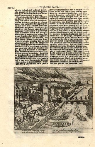 Antique Prints-MAASTRICHT-SPANISH-NETHERLANDS-Bor-1621