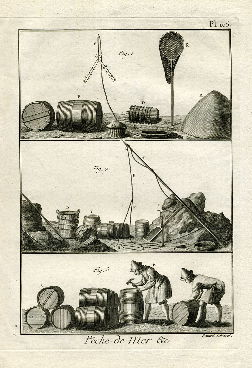 Ebt01105 416x606 Antique Fishing Print-TOOLS-BARREL-Panckoucke-1793