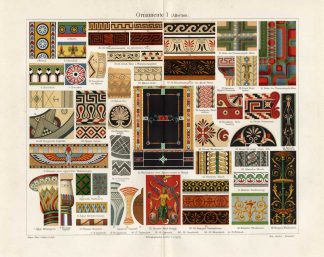 Antique Prints-ORNAMENTS-ANCIENT-DESIGN-Meyers-1897