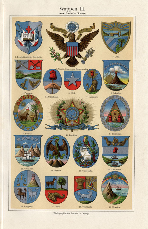 Ebv0761 416x642 Antique Prints-COAT OF ARMS-AMERICAN-USA-Meyers-1900