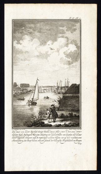 Antique Print-ZUTPHEN-IJSSEL-GELDERLAND-NETHERLANDS-SHIPS-Martinet-1779