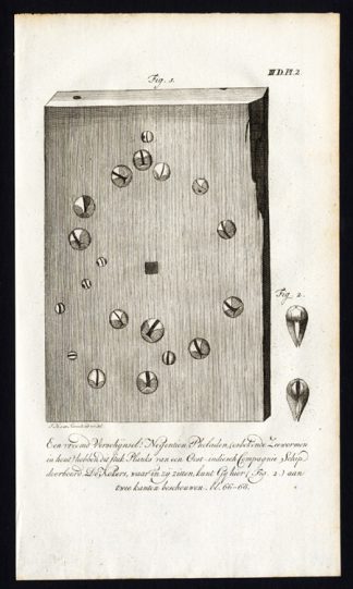 Antique Print-VOC SHIP-WOOD-SEA WORMS-PERFORATION-Martinet-1779