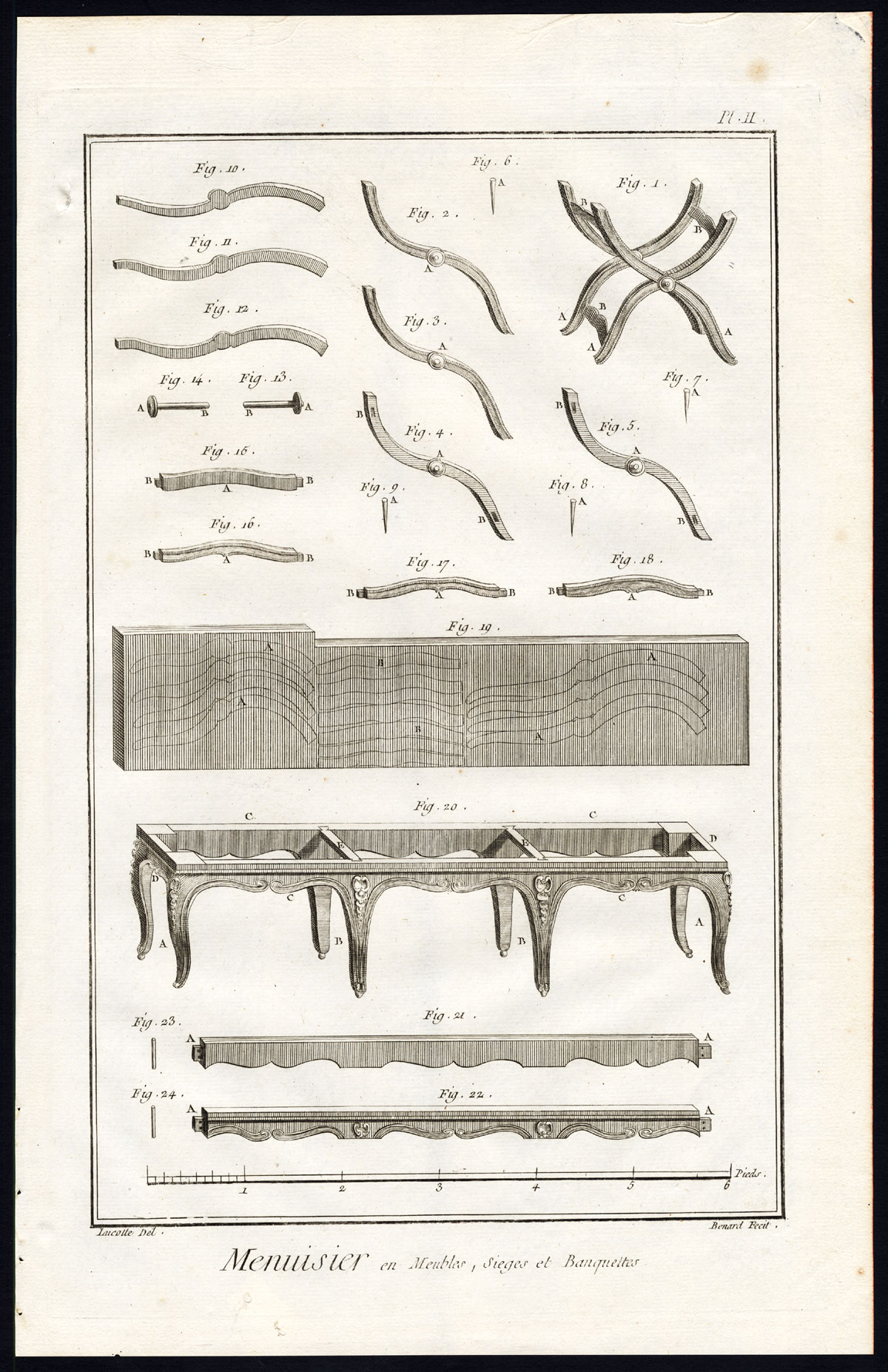 Lb6001 416x643 20 Antique Prints-CARPENTER-MENUISIER-FURNITURE-TOOLS-Diderot-Benard-1751 - Image 2