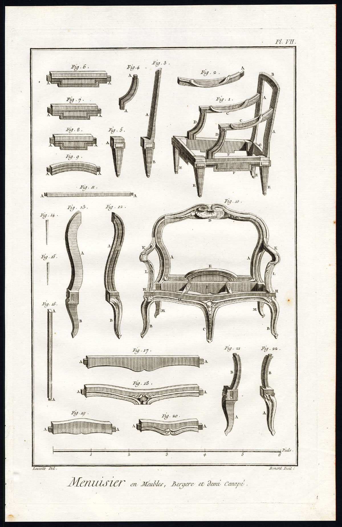 Lb6006 416x640 20 Antique Prints-CARPENTER-MENUISIER-FURNITURE-TOOLS-Diderot-Benard-1751 - Image 5