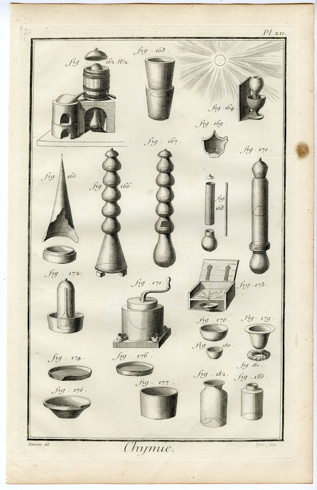 , 24 Antique Prints-CHEMISTRY-CHYMIE-NATURAL SCIENCE-Diderot-Prevost-1751, Pictura Antique Prints