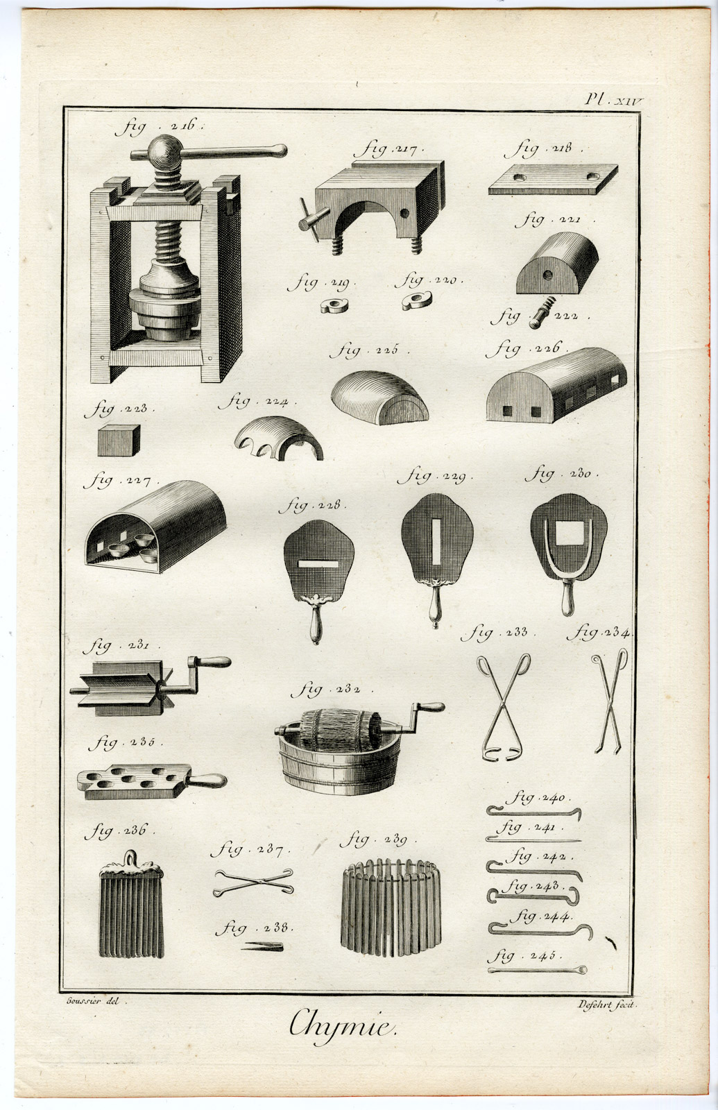 , 24 Antique Prints-CHEMISTRY-CHYMIE-NATURAL SCIENCE-Diderot-Prevost-1751, Pictura Antique Prints
