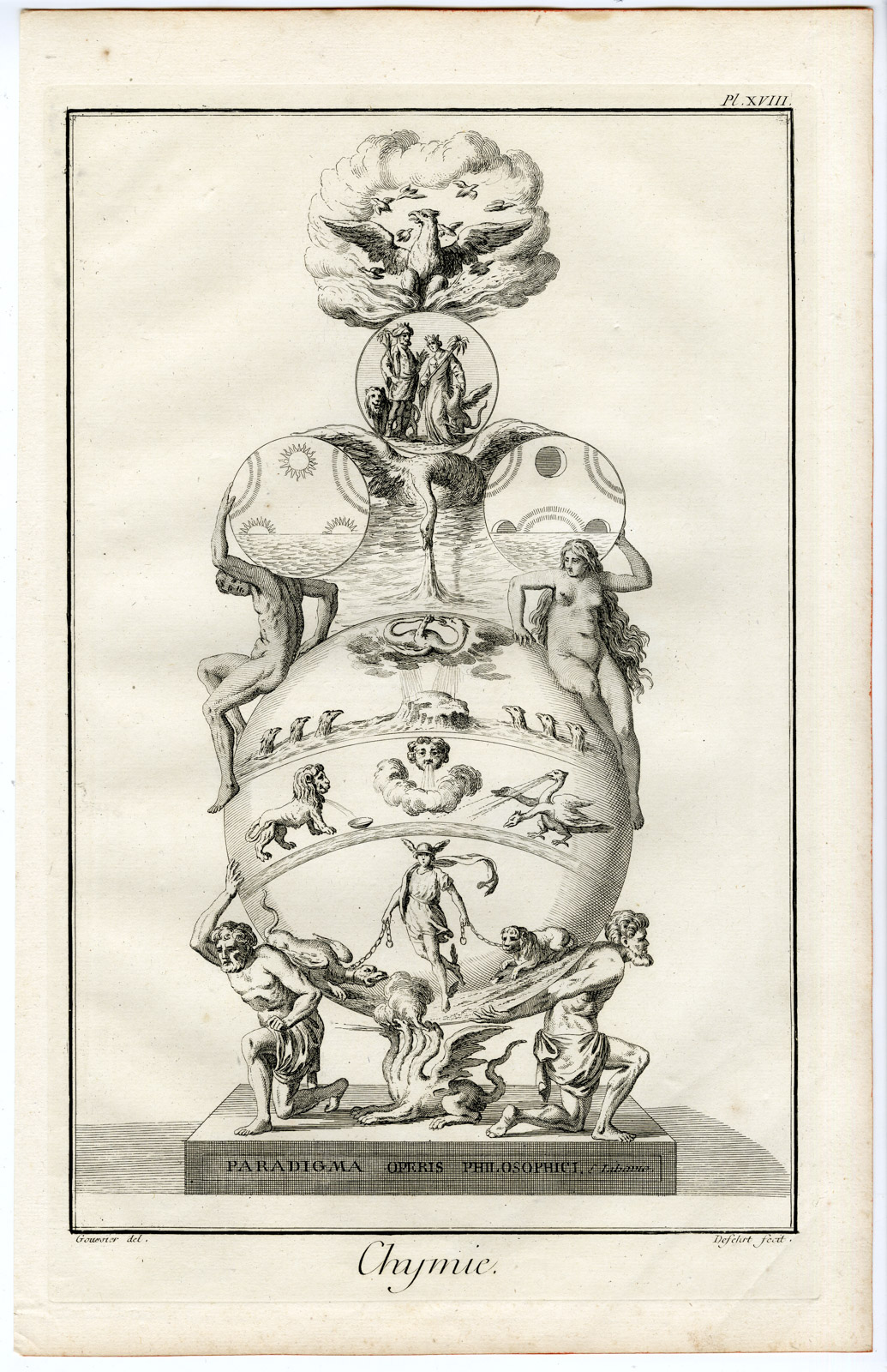 , 24 Antique Prints-CHEMISTRY-CHYMIE-NATURAL SCIENCE-Diderot-Prevost-1751, Pictura Antique Prints