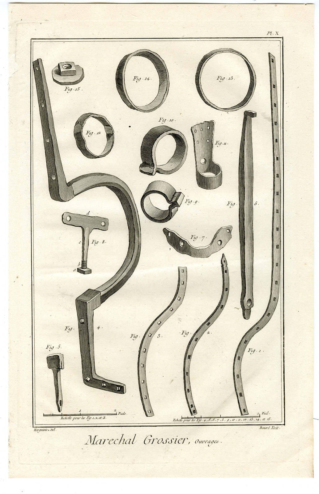 Pco 28330 416x645 10 Antique Prints-WHEELWRIGHT-SMITH-TOOLS-REPAIR-FORGE-Diderot-Benard-1751 - Image 10