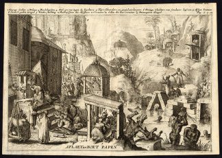Rare Antique Print-ABSOLUTION-PENANCE-ABYSSINIA-CHINA-ERMITES-de Hooghe-1682