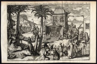 Rare Antique Print-MARRIAGE-BRASIL-PERSIA-CHINA-MOSCOW-ABYSSINIA-de Hooghe-1682