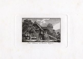 Antique Print-BARN-LUZERN-SWITZERLAND-Franz Niklaus Konig-c. 1810