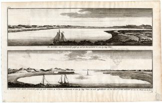 Antique Print-PUERTO SAN JULIAN-PATAGONIA-Pl. 5-ARGENTINA-Anson-1765
