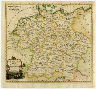 Antique Print-GERMANY-NETHERLANDS-Kitchin-1782
