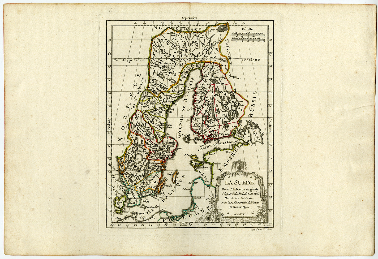 Ab9650 416x285 Antique map-SWEDEN-FINLAND-Vaugondy-Dussy-1778